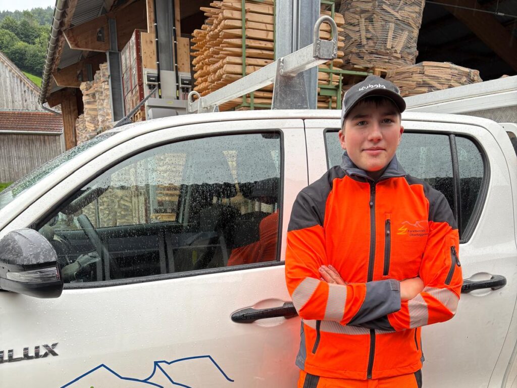 Der neue Lehrling Tobias Feiss