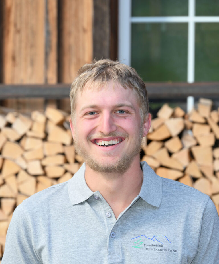 Forstwart und Ausbildner Melchior Weber